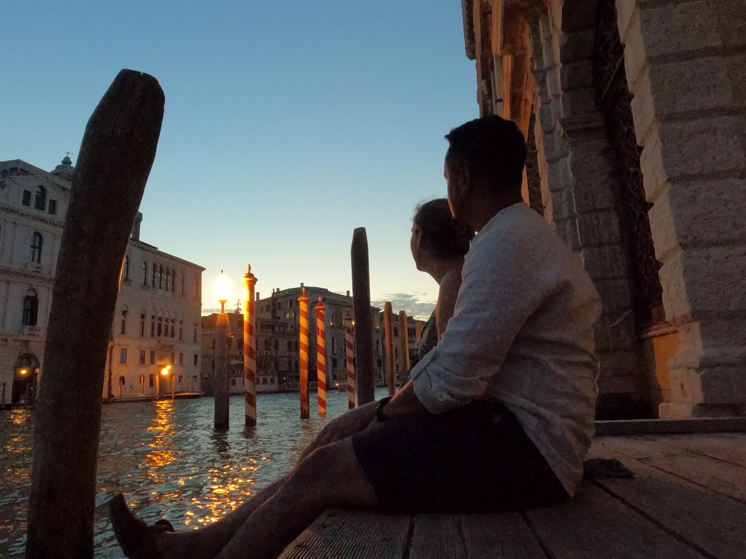 Veneza ao entardecer